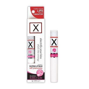 Стимулювальний бальзам для губ унісекс Sensuva X on the Lips з феромонами, аромат жувальної гумки SO4462 фото