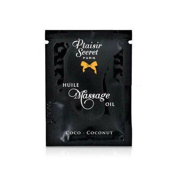 Масажна олія Plaisirs Secrets Coconut для розслаблювального та інтимного догляду за шкірою SO1209 фото