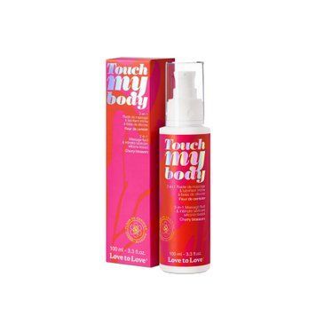 Масажний гель і лубрикант 2-в-1 Love To Love TOUCH MY BODY Cherry Blossom зволожувальний на силіконовій основі SO2345 фото