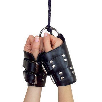 Манжети для підвісу за руки Art of Sex Kinky Hand Cuffs для практики підвісу SO5183 фото