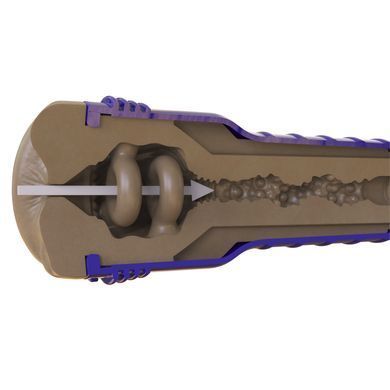 Мастурбатор-попка Fleshlight Boost Blast з плаваючими кільцями Turbo Tech для анальної стимуляції SX1317 фото