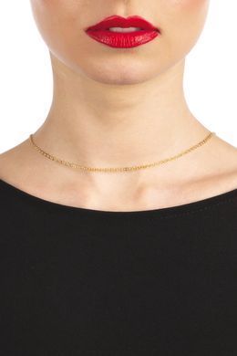 Кольє на спину Bijoux Pour Toi Julie Gold з підвіскою-стразою SO4033 фото