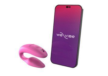 Смарт-вібратор для пар We-Vibe Sync 2 з пультом ДК SO8761 фото