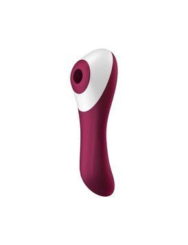 Вакуумний стимулятор із вібрацією Satisfyer Dual Crush для стимуляції точки G та клітора SO6088 фото