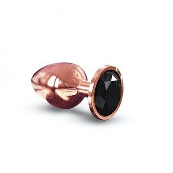 Металлическая анальная пробка Dorcel Diamond Plug L с кристаллом для анальной стимуляции и парных игр SO5530 фото