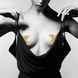Пестиси-стикини Bijoux Indiscrets Flash Cross Gold &mdash; наклейки на соски SO2341 фото 2