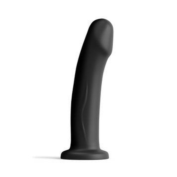 Дилдо Dorcel Real Pleasure L, фаллоимитатор, черный, диаметр 3,8 см, длина 19 см, для использования с 17,3 см вводимой части SX2268 фото