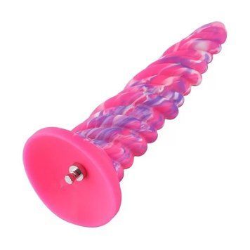 Фаллоимитатор для секс-машин Hismith Awl Shape Silicone Dildo Monster Series с креплением KlicLok, для неё SO9965 фото