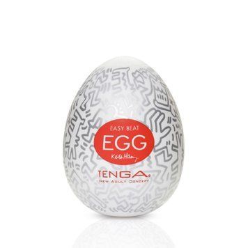 Покет-мастурбатор Tenga Keith Haring Egg Party SO1650 фото