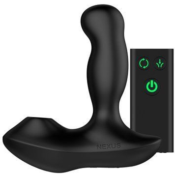 Масажер простати Nexus Revo Air з вакуумним стимулятором промежини та обертовою головкою SO6234 фото