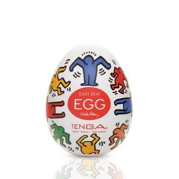 Покет-мастурбатор Tenga Keith Haring Egg Dance для мужчин SO1702 фото