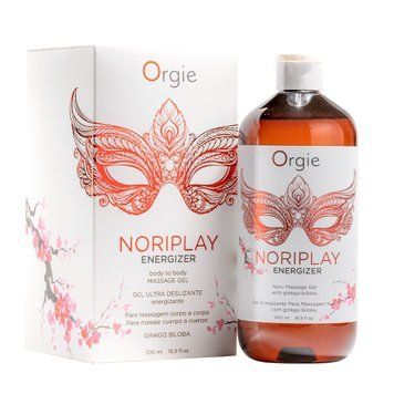 Гель для NURU-масажу Orgie Noriplay Energizer з екстрактом гінкго білоба, захисна простирадло SX1527 фото