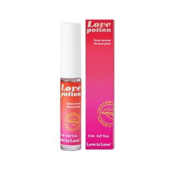 Стимулювальний блиск для губ Love To Love Love Potion Gloss Sensuel 8 мл SX2271 фото