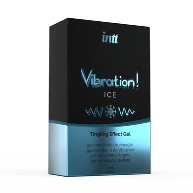 Рідкий вібратор Intt Vibration Ice, охолоджувальний густий гель до 30 хвилин SO2920 фото
