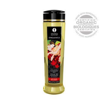 Органічна масажна олія Shunga Organica Maple Delight з вітаміном Е SO3938 фото