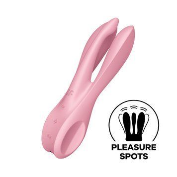 Кліторальний вібратор Satisfyer Threesome 1 з трьома гнучкими пальчиками SO6985 фото