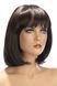 Перука World Wigs CAMILA середньої довжини каштановий боб-каре з прямою чолкою SO4688 фото 1