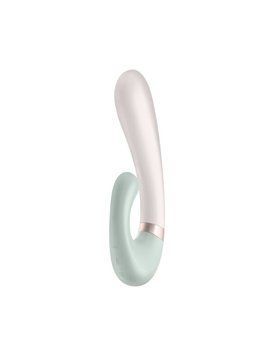 Смарт-вибратор-кролик Satisfyer Heat Wave Mint с подогревом и управлением через приложение SO6097 фото