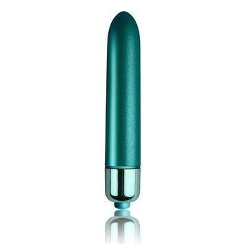 Віброкуля Rocks Off Touch of Velvet Peacock Petals для клиторальної стимуляції, матова, водонепроникна SO2470 фото