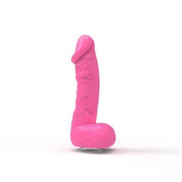 Крафтове мило у формі фалоса з присоскою Pure Bliss MINI Pink для душу та рук SO6354 фото