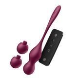 Смарт-вагінальні кульки з вібрацією Satisfyer Love Birds Vary Connect App для тренувань м&rsquo;язів тазового дна та інтимного задоволення SX1216 фото