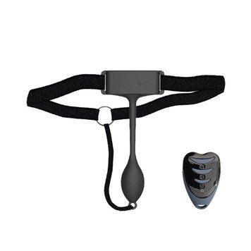 Вибратор-трусики Adrien Lastic Pan-T Vibe с пультом ДУ, 10 режимов работы, под одежду AD40719 фото