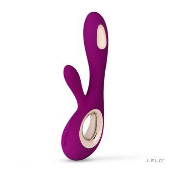 Вібратор-кролик Lelo Soraya Wave з манливими рухами стовбура Deep Rose SO8113 фото